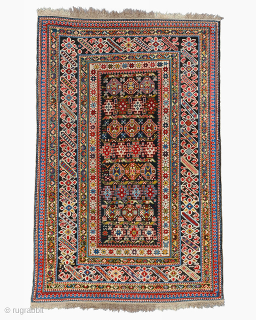 Middle of 19th Century East Caucasus Kuba region Chi-Chi Rug

Size : 125 x 187 cm

                  
