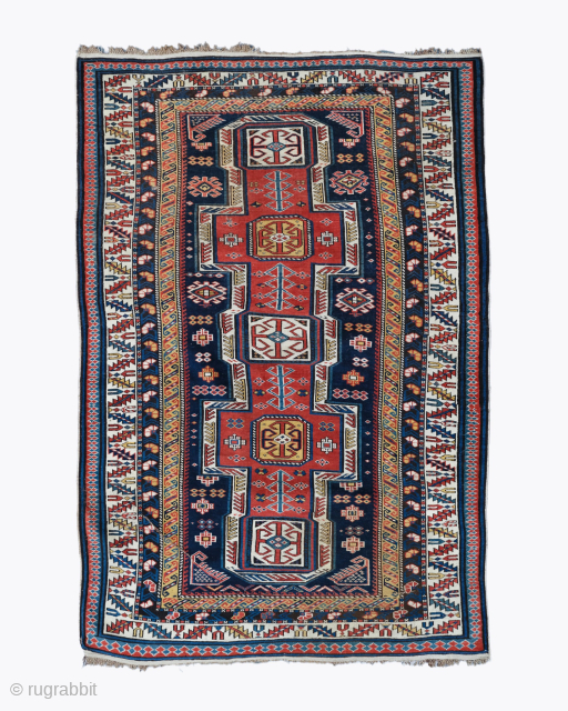 Mid 19th century Caucasian Shirvan Rug. Size 120 × 187 cm. Please send me direct mail.

halilaydinrugs@gmail.com

Instagram - @halilaydinrug 

              