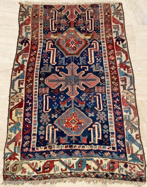 Early Northwest Persian Rug Fragment Circa 1800’s Size: 112x170 cm. Please contact directly. Halilaydinrugs@gmail.com                   