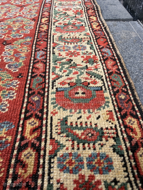 Iran Malayer Rug, around 120-130 years old. All vegetable colors and perfect condition.                    