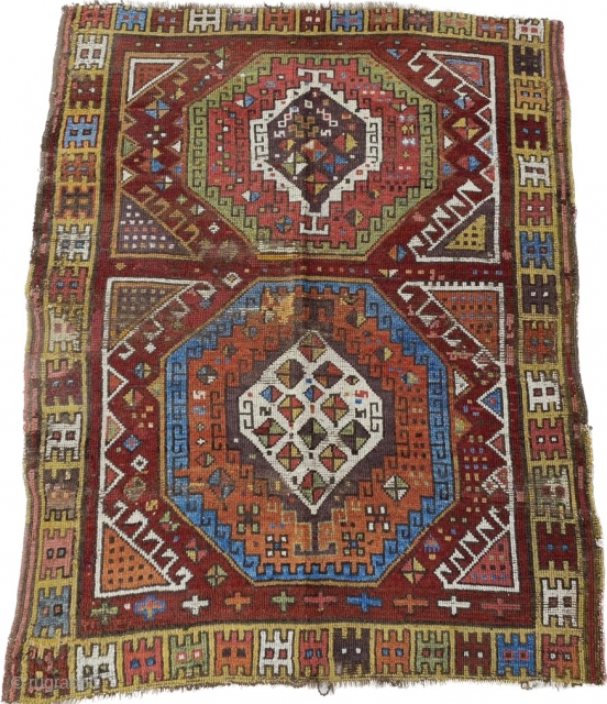 Konya Karapinar Rug Circa 1800’s Size: 130x165 cm                         