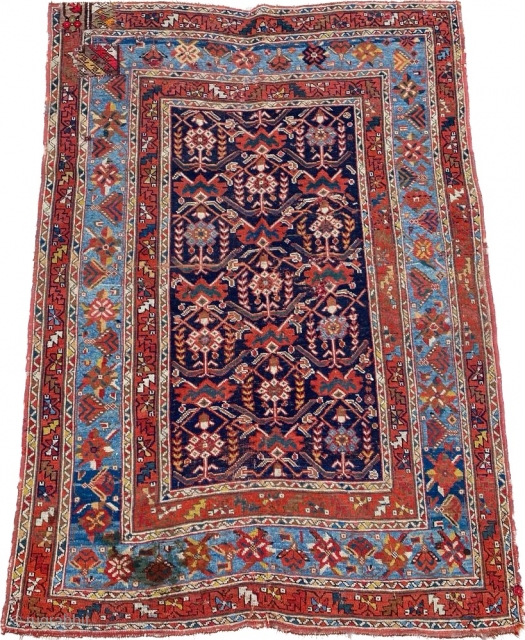 19th Century Avshar Rug Size: 125x175 cm                          