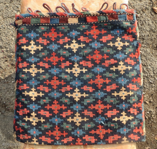 Kurdish Bag with all natural dyes and good codeisan. size 53x54cm                      