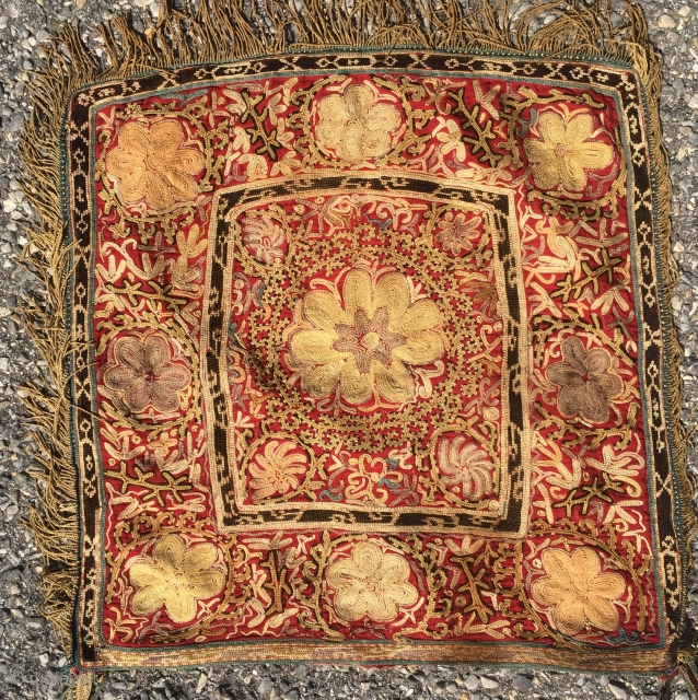 Antique Kyrgyz Embroidery                              