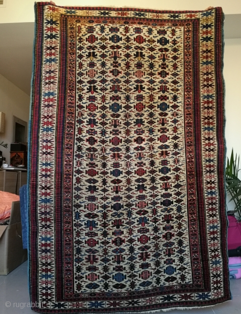 antique caucasian cuba chichi size 183x121cm circa 1900 with beautiful preserved colours                     