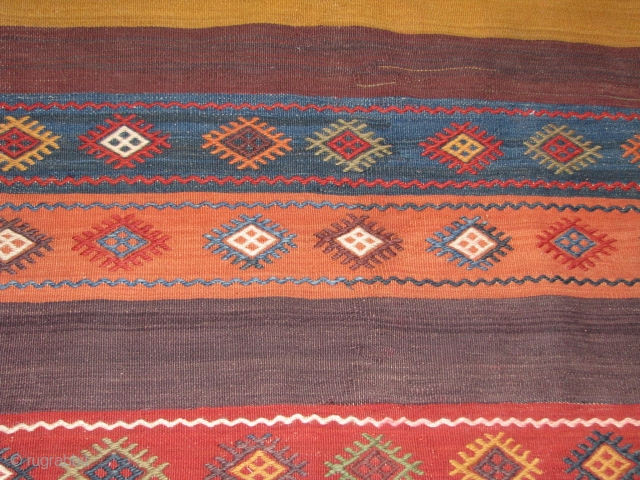 Wonderful Anatolian Grain Bag or Dowry Bag(chuval-juval).I guess it is an early piece because of the colours and the feel i have when i touch and look at it.it has the best  ...