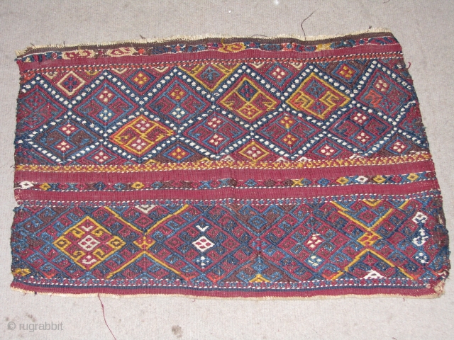wonderfull Maltaya jijim-kilim panel.maybe a mafrash panel?                          