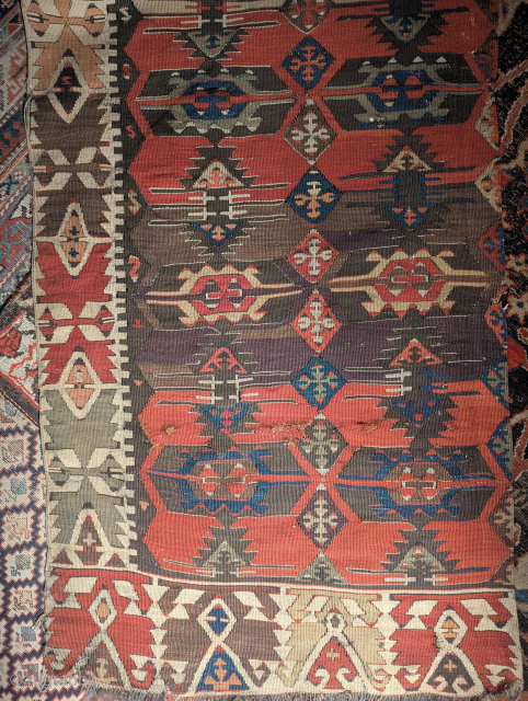 Centralanatolian kelim one part 84x431cm