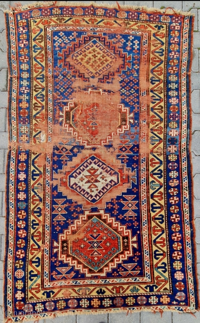 Size : 122x195 cm,
Old kazakh                            