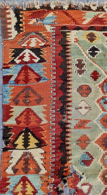 Size ; 100x157 cm,
Central anatolia, Konya kilim                          