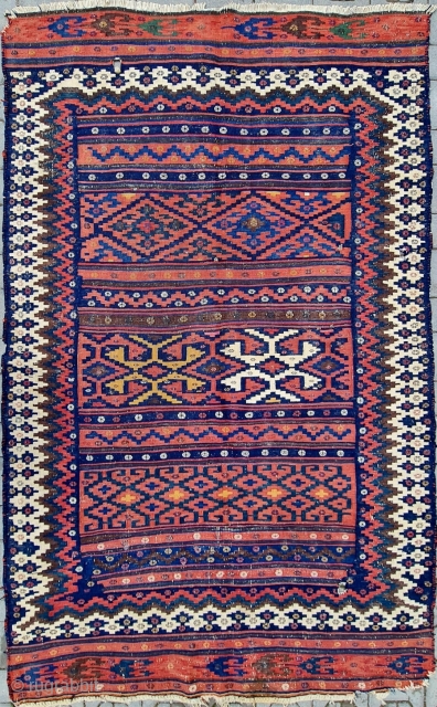 Size : 145x230 cm,
Old persian (afsar).                           