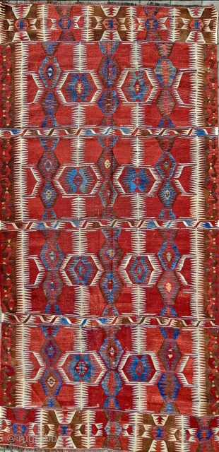 Size : 143 x 285 cm,
West anatolia,Mut or Gulnar rug.                       