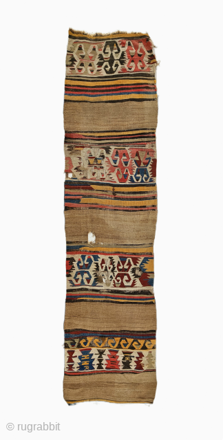 Central anatolia, Konya (Karapinar)
Size ; 78x320 cm
Where History Meets High Design
Body: Witness the perfect dialogue between 19th-century soul and modern architectural grandeur. This rare Karapinar fragment, woven from natural camel hair ...