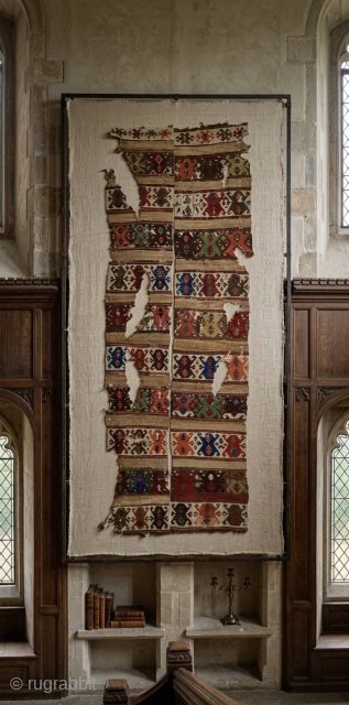 A timeless masterpiece from the heart of Anatolia. 
​We are beyond thrilled to share a glimpse of this exceptionally rare 17th-century Karapinar Kilim. Woven over 400 years ago, this piece is not  ...