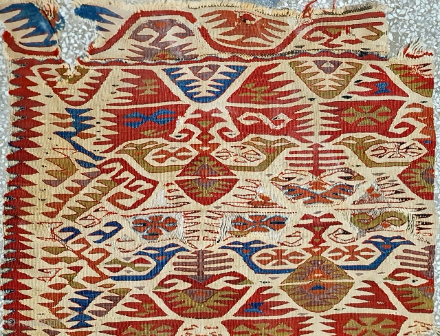 Size : 86 x 290 cm,
Central anatolia, Konya kilim .
                       