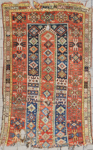 East anatolia , Kars (Kagizman) .
Could be Armenian.
Size ; 128x210 cm
                      