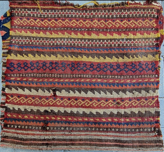 Size : 60x111cm,
Old qasqai bag.                            