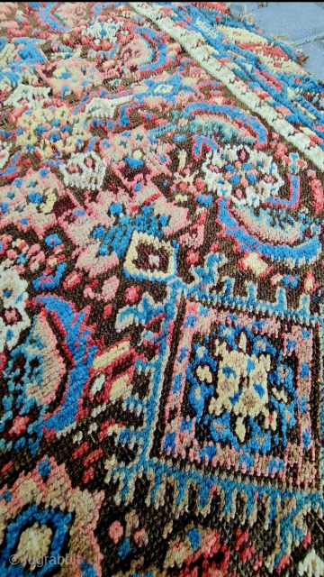 Size ; 75 x 140 cm,
Old kurdish carpet fragment.                        