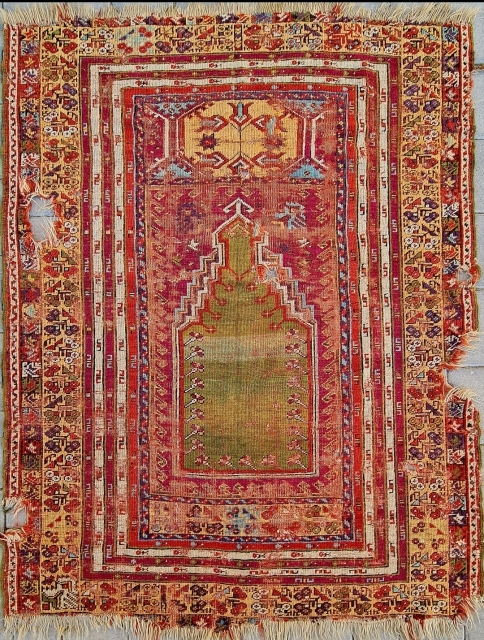 Size ; 120x155 cm,
Central anatolia, Cappadocia (Mudjur) .
                         