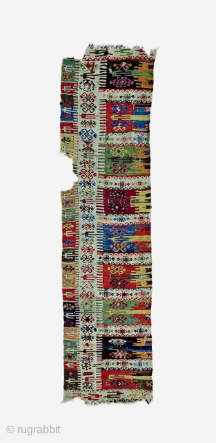 South anatolia, Reyhanli tribe 
Pre 1800
I've sold many Reyhanlı rugs, but this is the first time I've seen one with such rich and powerful dyes.
The Reyhanlı tribe likely made this rug to  ...