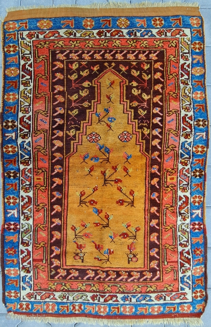Size : 105 x 150 cm,
Central anatolia, Konya.
                         