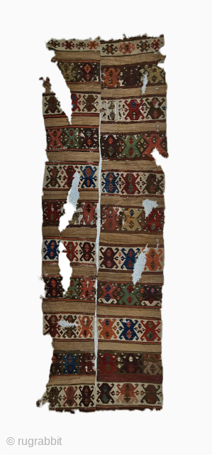 Size ; 140 x 420 cm
Early 1700s
Konya /Karapinar 
As one of Konya's major textile centers, Karapınar boasts a rich historical heritage, both in its carpets and kilims. The history of these textiles  ...