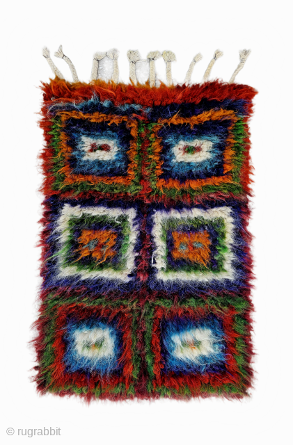 
Size ; 70x107 cm
East anatolia, Urfa (Baby bed) 
In the Urfa region, the history of pile rugs, known as "palaş," dates back to ancient times. These rugs were generally woven to meet  ...