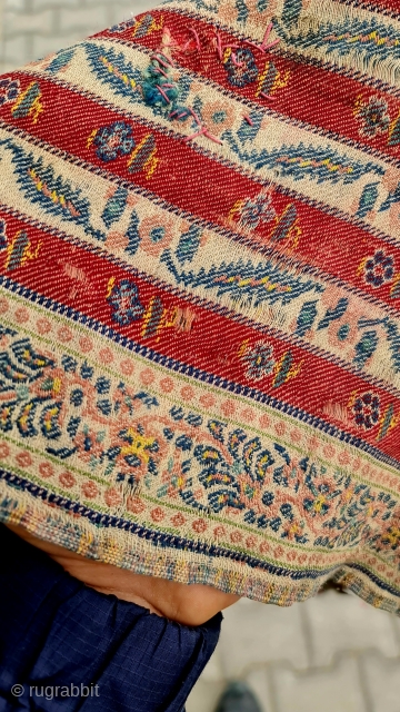 Size: 37x68 cm,
Central anatolia, Sivas .
Ottoman textile şal...                         