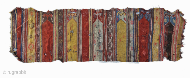 West anatolia, Fethiye 
Saph rug  ...
Size ; 70x220 cm                       