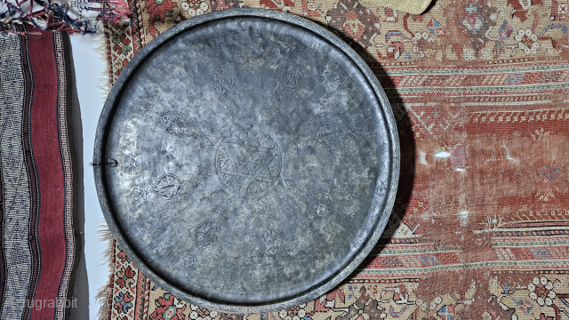East anatolia, Van 
Armenian tray (sini)
Copper..
Early 1800
Size ; 60cm