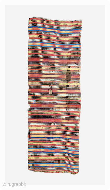 Size ; 163 x 383 cm
Central anatolia, Cappadocia 
"Kilims from Cappadocia and its surrounding areas were traditionally woven by local women. This tradition has been a skill and a form of cultural  ...