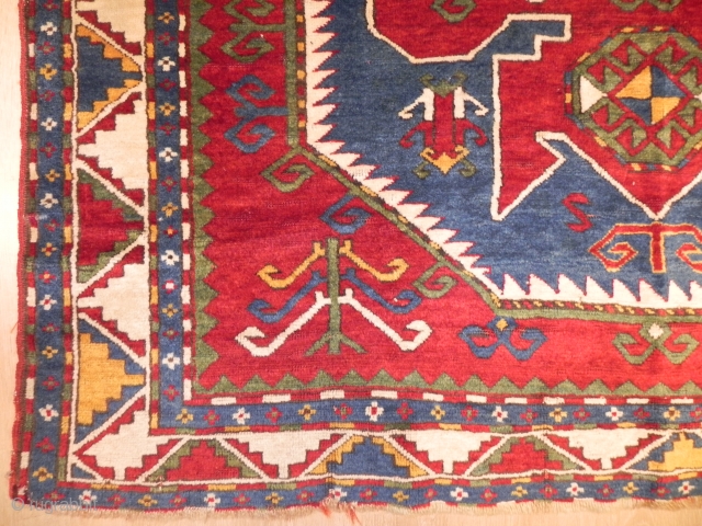 Caucasian Lori Pombak Kazak Rug, 8.1 x 5.7 ft, late 19th Century, Very good condition with full pile, all original. www.RugSpecialist.com,            