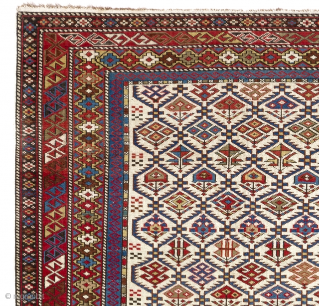 Shirvan Rug, 46x71 inches (116x181 cm). NO repairs or issues whatsoever, all original, untouched.                   