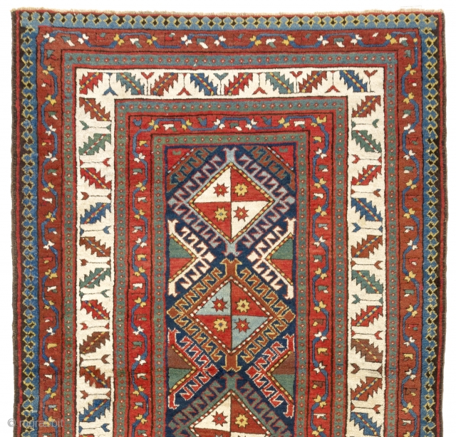 South East Caucasian Runner, 117x237 cm, A133. ca 1880.                        