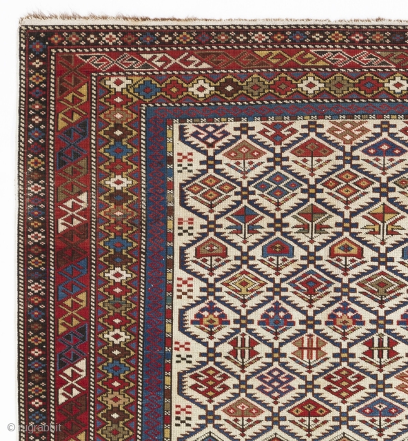 Shirvan rug, 116x181 cm, late 19th century. No repairs, no issues, all original as found.                  