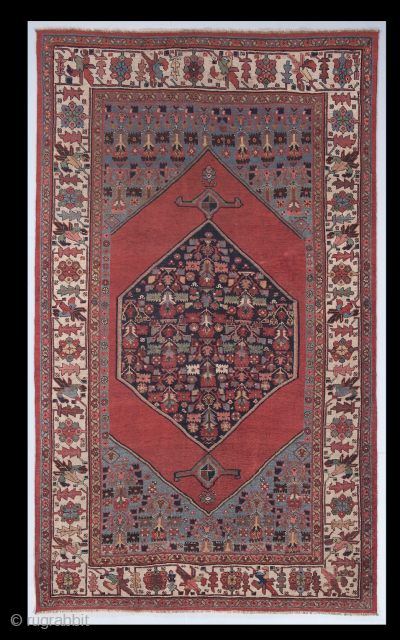 Antique Persian Bidjar Rug, 5'2" x 9' - 161x276 cm, no: 4611                     
