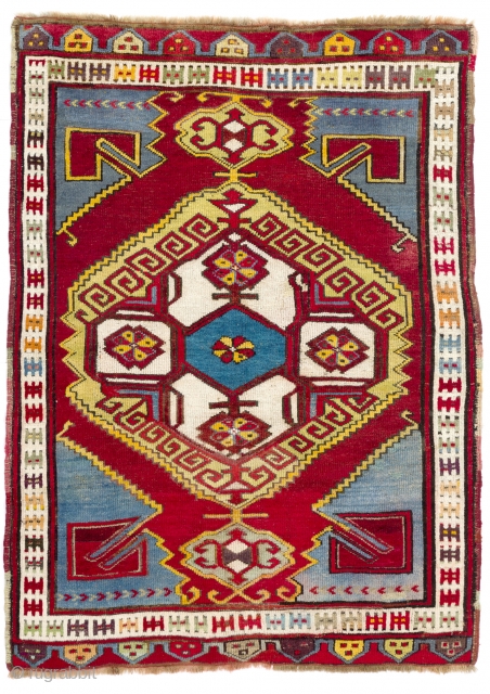 Karapinar Rug, Central Anatolia, 126x174 cm                           