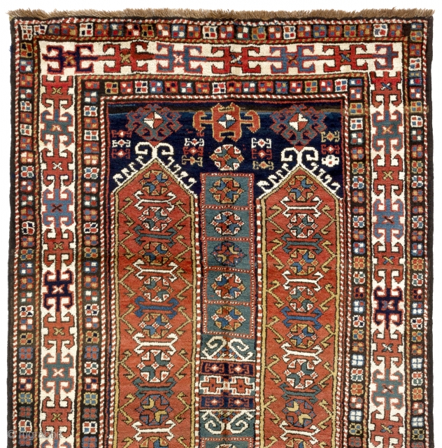 Antique East Anatolian Rug, 126x240 cm (4'2" x 8'). Full pile, excellent original condition, no repairs, no issues.               