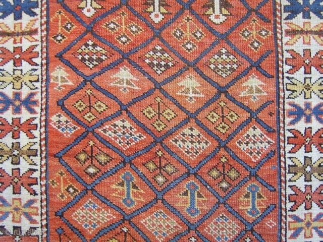 Daghestan Rug, 117x72cm (28x46 inches),ca 1900, www.rugspecialist.com                          