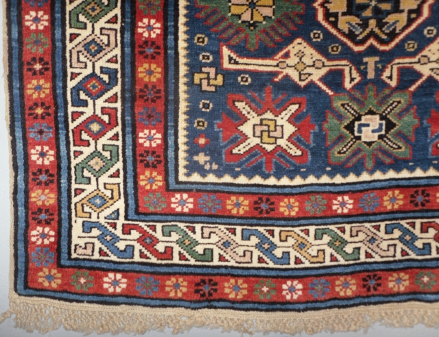 Antique Caucasian Shirvan Kuba Rug, Excellent original condition, full pile,  late 19th century. www.RugSpecialist.com                  