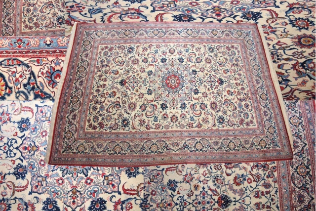 Even amongst fabulous and rare antique Persian rugs, there come particular rugs which no words could describe their beauties and splendid looks. These rugs found in good condition, would have defied age  ...