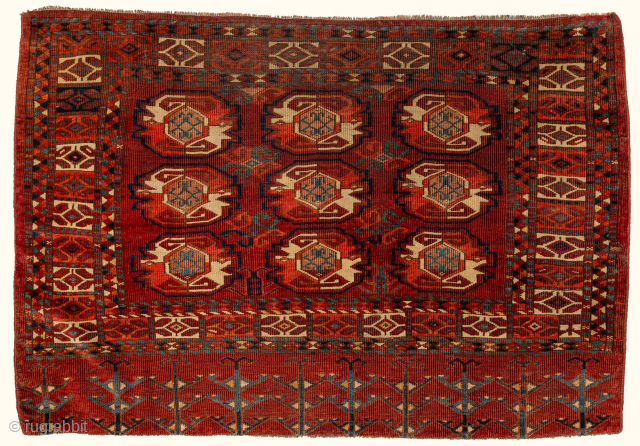 Turkmen Yamut chuwal  cm 1,22x 0,84  19th century  1880 circa                    