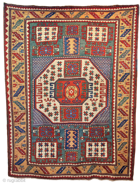 Caucasian Kazak Karachop in Full Pile & Perfect state of Conservation

ca. 19Th Century 

225 x 172 cm

Visit www.anatoliantappeti.com               