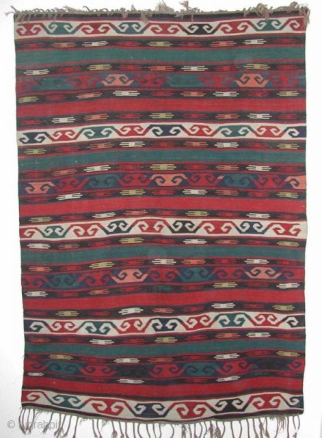 Antique Caucasian Kilim                              