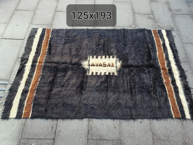125x193 Siirt wool antigue blanket                            