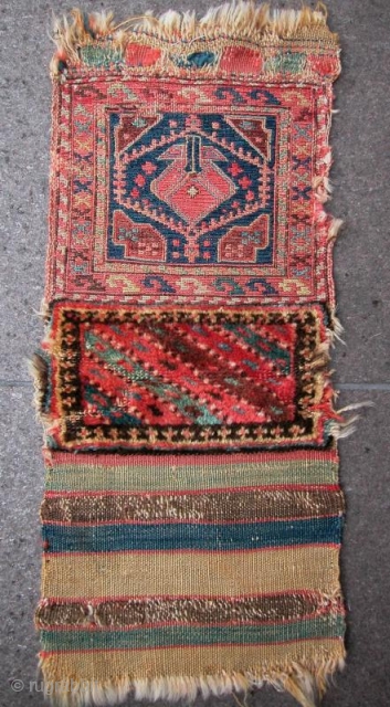 A very old Kurdish and Pile Chanteh, NW Persia. 19th Century                      