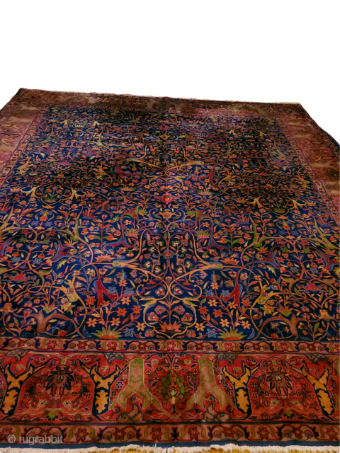 Origin: Turkish ; Circa: 1920 ; Size: 12'11" x 11'10" ; (Stock# 33837).
Priced to sell, make offer if close to pricing.            