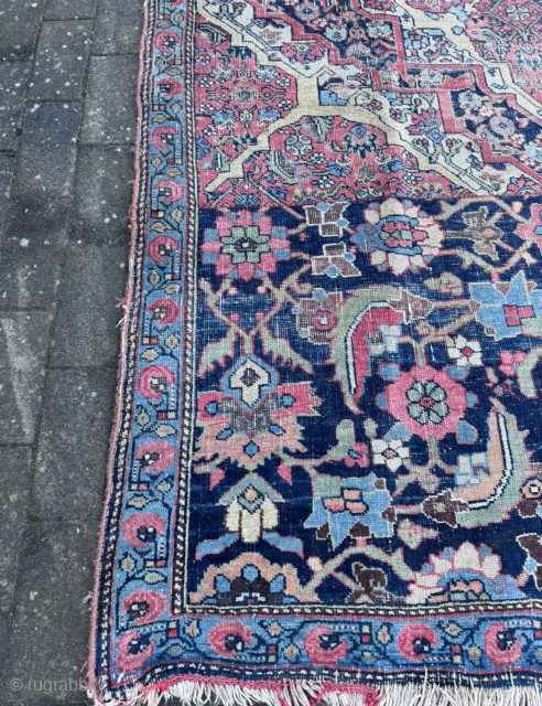 Rare Bidjar Wagireh rug – finely woven sampler displaying classic Bidjar motifs and rich natural dyes. A collector’s piece, traditionally used as a design reference by master weavers.192x137cm please email me at:  ...