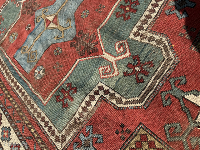Unusual Double-Niche Fachralo Prayer Rug- Nice Abrash- please email me at jakezacharybrown@outlook.com- 
                    