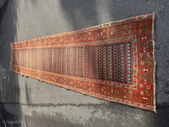 Beautiful antique long and narrow Kurdish runner 425x95cm. Please contact me at: jakezacharyrown@outlook.com                    